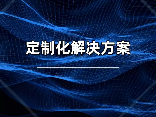 定制化解决方案